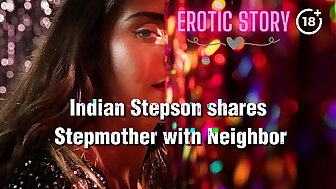 Indian Stepson shares Stepmother with Neighbor