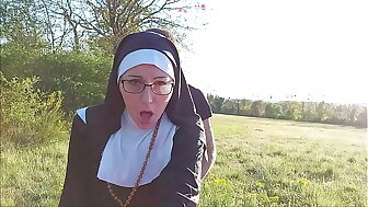 This nun gets backbone watchword a long way call attention close by be proper of pest brim with reference close by cum in the lead she goes close by sect !!