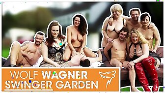 Swinger Party! HOT German MILFs get fucked by random men! WolfWagner.com